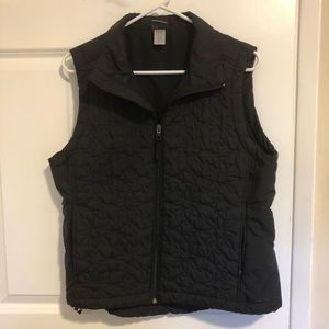 Black Zip-Up Vest (L)